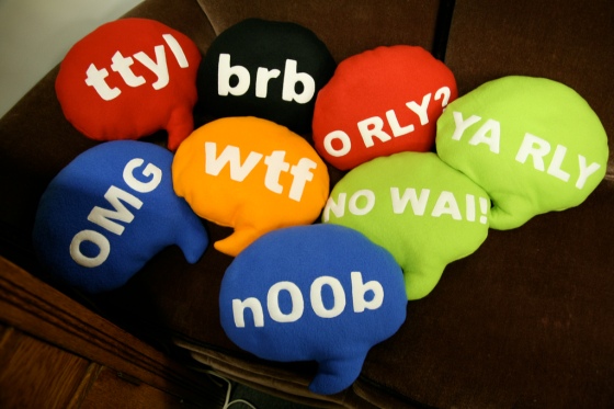 chat room pillows